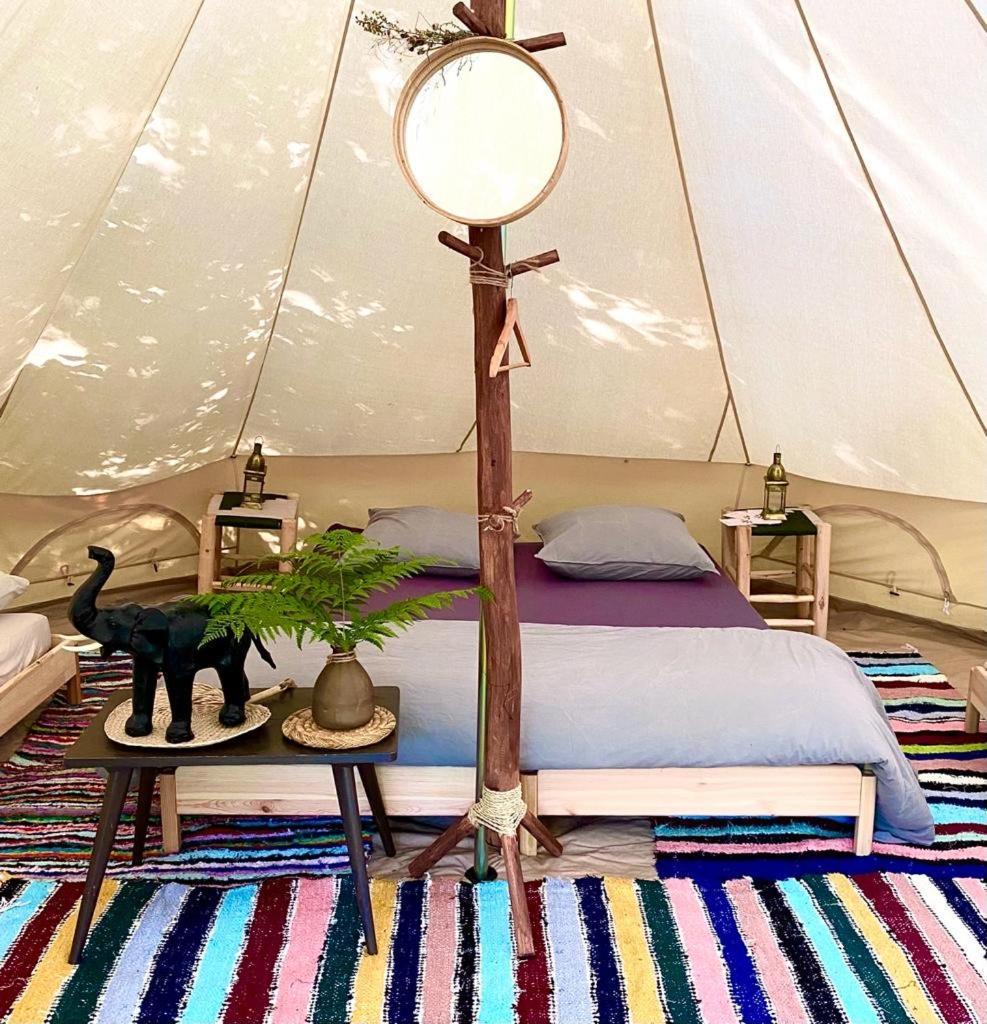 Le Travers Ajoux - Camping Gite Evenement Екстериор снимка