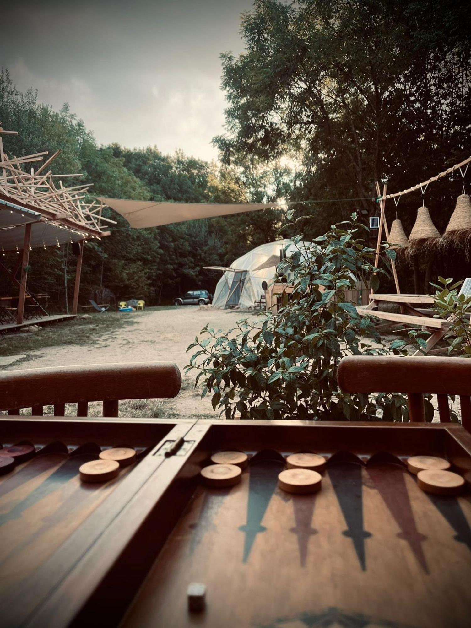 Le Travers Ajoux - Camping Gite Evenement Екстериор снимка
